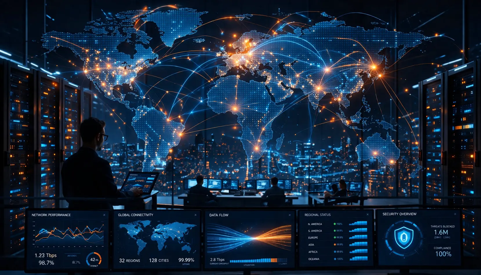 salle-controle-reseau-carte-monde-lumineuse-affichages