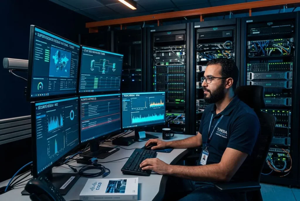Administration réseau externalisée en tunisie : expert informatique