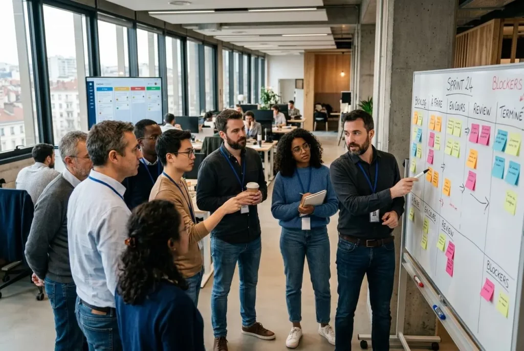 Comment structurer une équipe agile : guide complet scrum