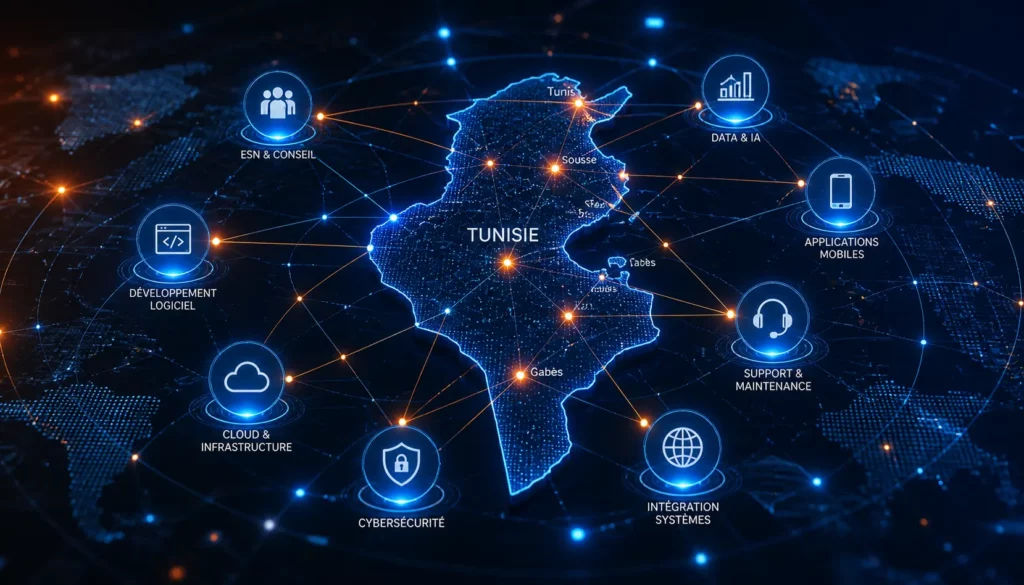 ESN en Tunisie : guide complet des prestataires informatiques nearshore