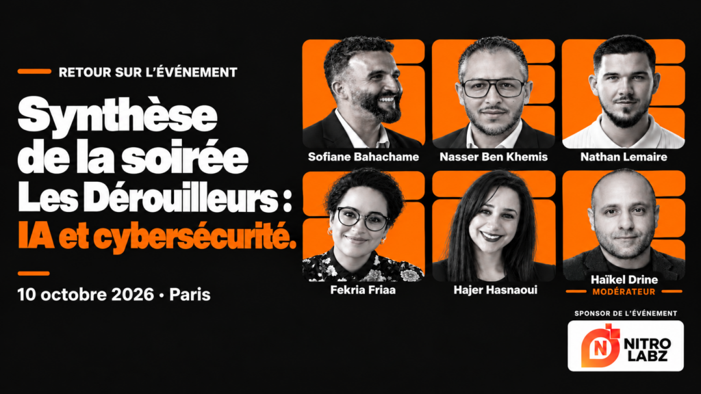 Synthèse de la soirée « Les Dérouilleurs : IA et cybersécurité »